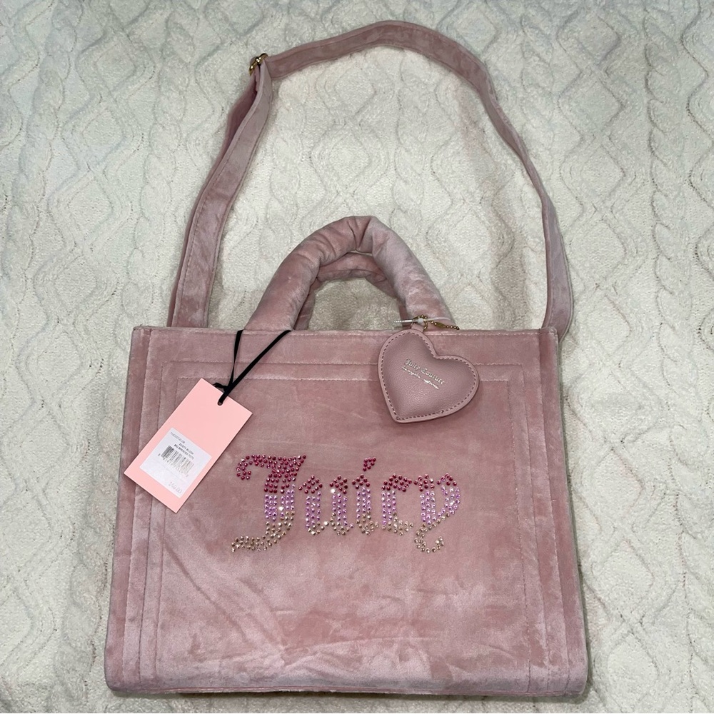 Juicy Couture Dusty Blush Big Spender Tote